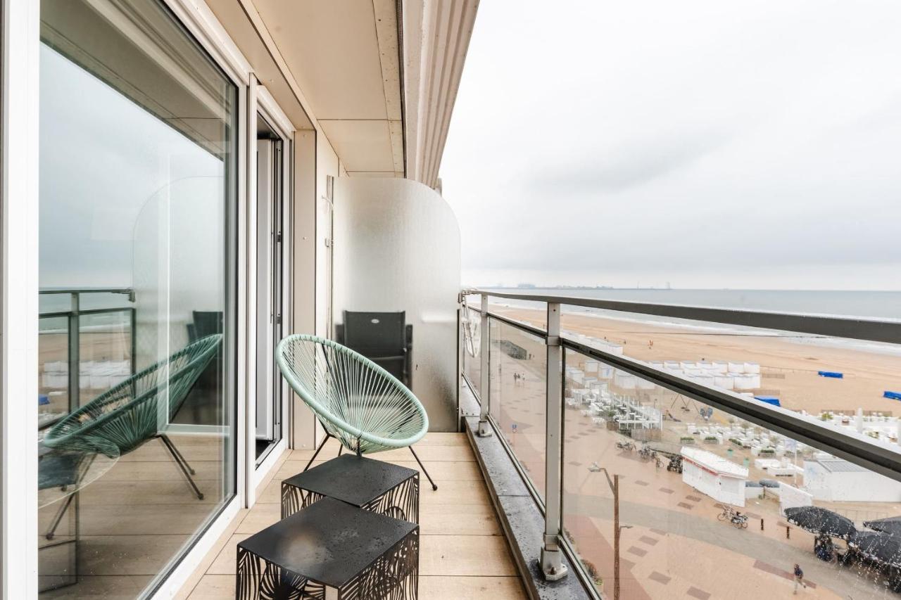 Luxueuze Suite Met Frontaal Zeezicht Knokke-Heist Esterno foto